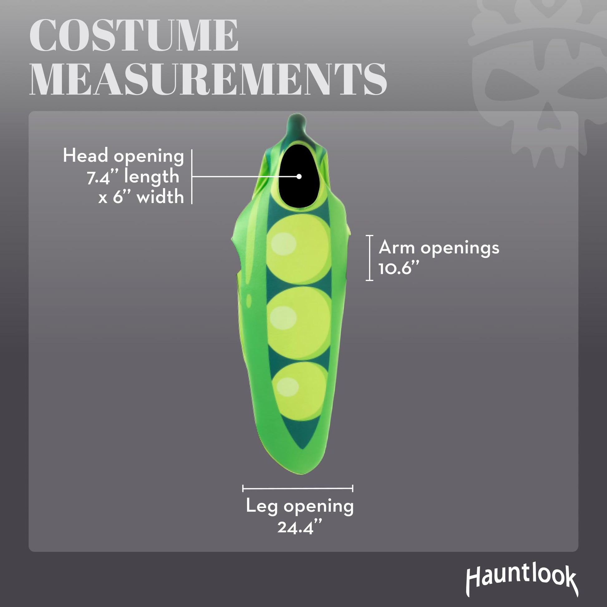 Adult Peas Halloween Costume Funny Cosplay Party Green Peas Costume