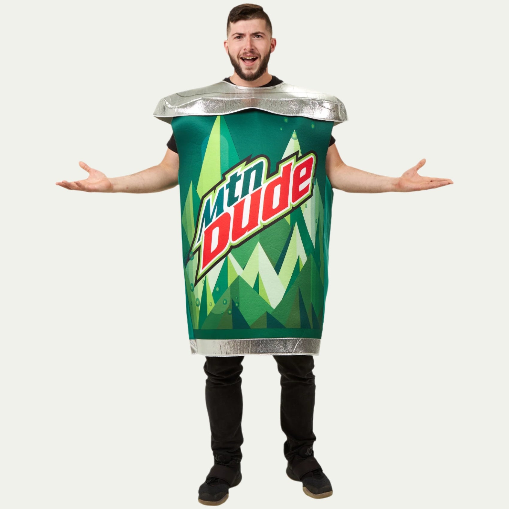 Mountain Dude Soda Can