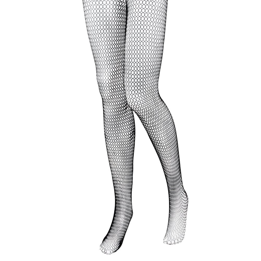 Mid-rise Costume Tights - Black Fishnet