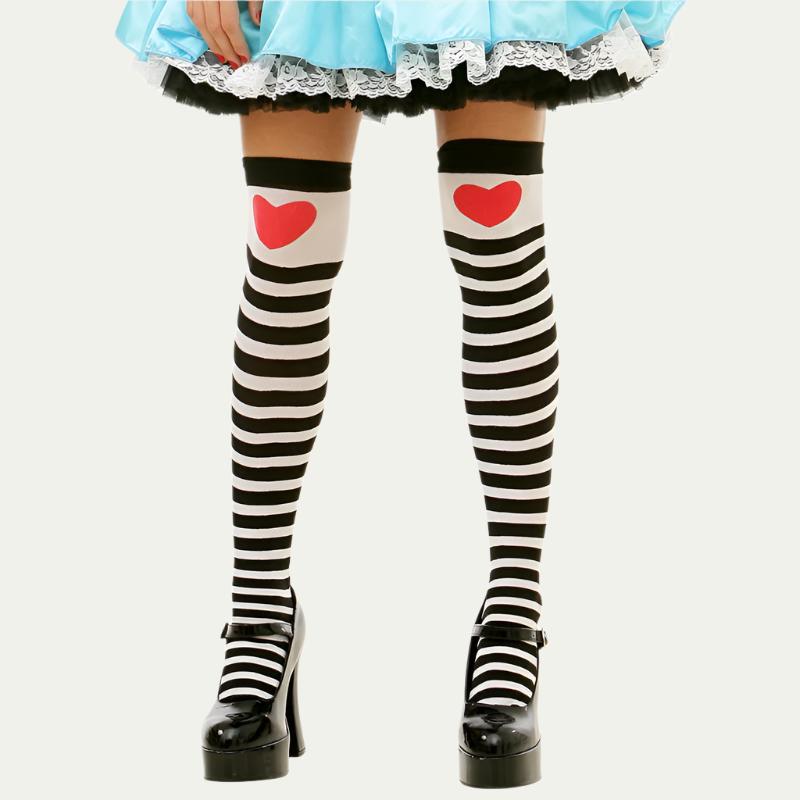 Thigh High Costume Tights - Wonderland