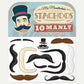 Mr. Moustachio's Stach-oos Temporary Tattoo Mustaches