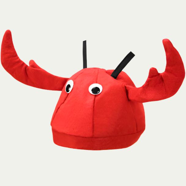 Soft Lobster Hats, 12-pack