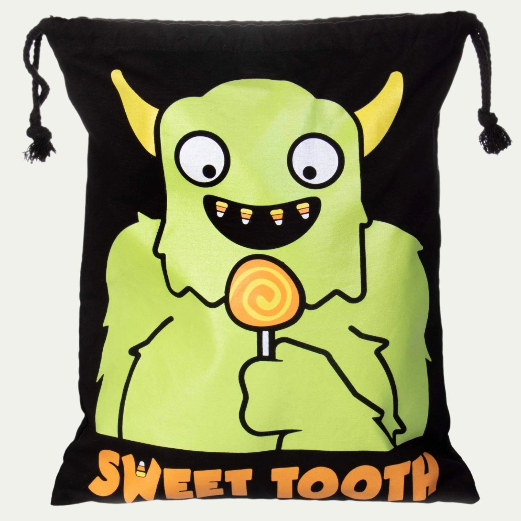 Trick or Treat Canvas Bag - Sweet Tooth